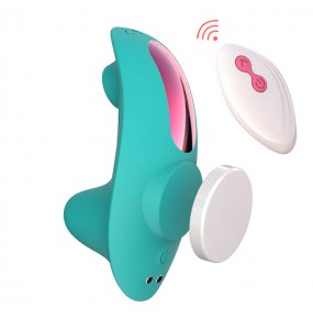 Invisible Magnetic Wearable Vibrator (Chargeable - Green)